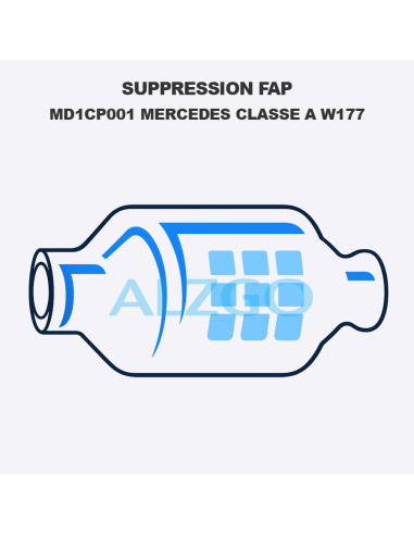 SUPPRESSION FAP MD1CP001 MERCEDES...
