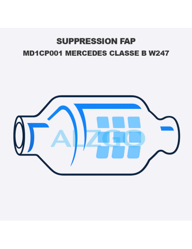 SUPPRESSION FAP MD1CP001 MERCEDES...