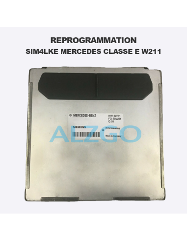 REPROGRAMMATION SIM4LKE MERCEDES...