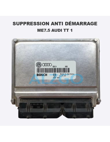 SUPPRESSION ANTI DEMARRAGE ME7.5 AUDI...