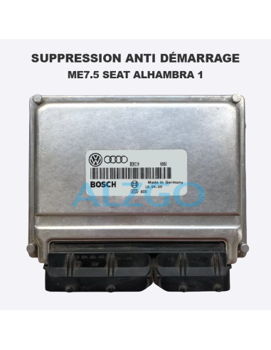 SUPPRESSION ANTI DEMARRAGE ME7.5 SEAT...