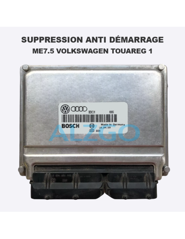 SUPPRESSION ANTI DEMARRAGE ME7.5...