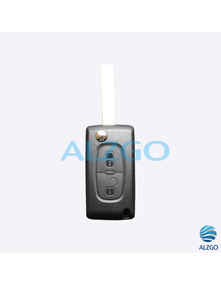 COQUE CLEF CITROEN C3 1 - 2 BOUTONS