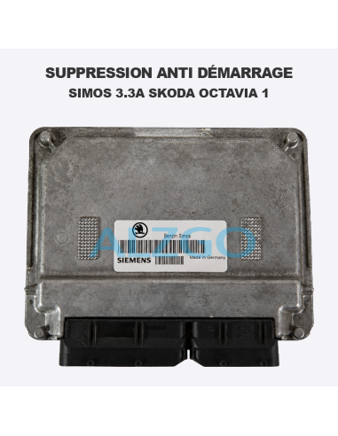 SUPPRESSION ANTI DEMARRAGE SIMOS 3.3A...