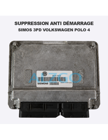 SUPPRESSION ANTI DEMARRAGE SIMOS 3PD...