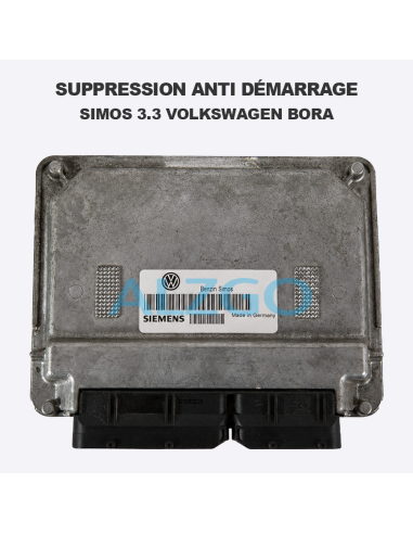 SUPPRESSION ANTI DEMARRAGE SIMOS 3.3...