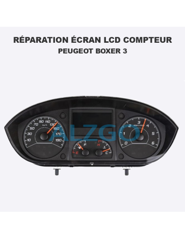 REPARATION ECRAN LCD COMPTEUR PEUGEOT...