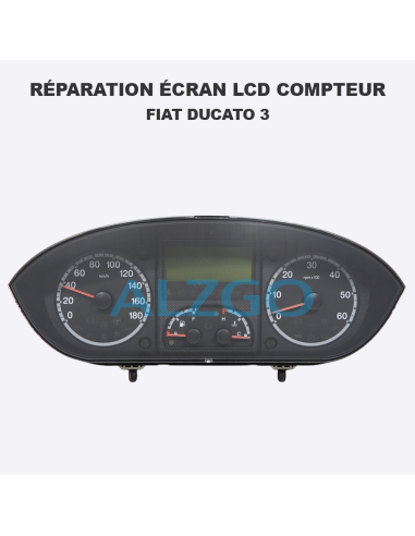 REPARATION ECRAN LCD COMPTEUR FIAT...