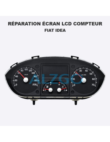 REPARATION ECRAN LCD COMPTEUR FIAT IDEA