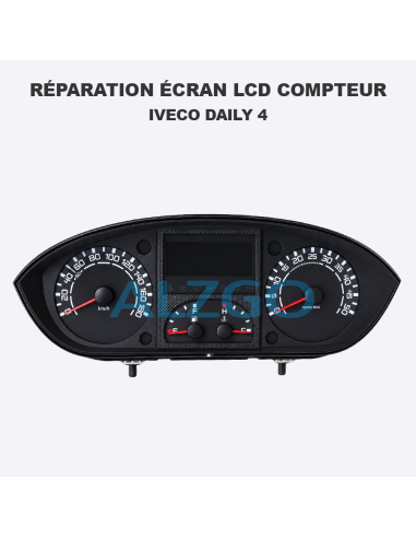 REPARATION ECRAN LCD COMPTEUR IVECO...