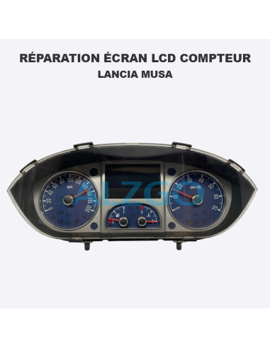 REPARATION ECRAN LCD COMPTEUR LANCIA...