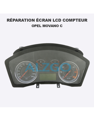 REPARATION ECRAN LCD COMPTEUR FIAT...
