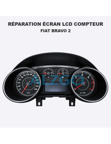 REPARATION ECRAN LCD COMPTEUR FIAT...