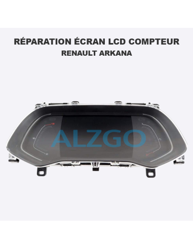 REPARATION ECRAN LCD COMPTEUR RENAULT...