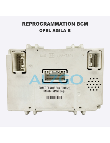REPROGRAMMATION BCM OPEL AGILA B