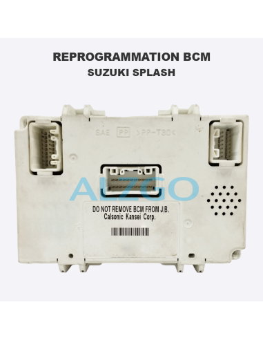 REPROGRAMMATION BCM SUZUKI SPLASH