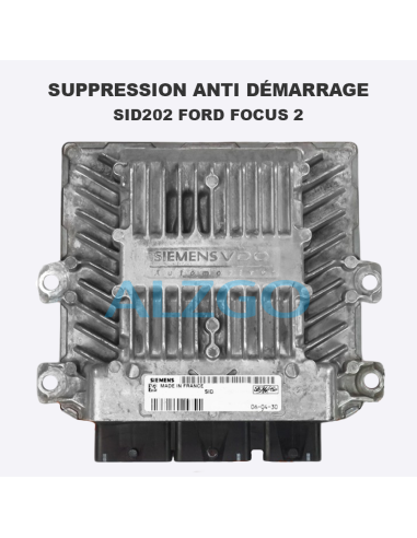 SUPPRESSION ANTI DEMARRAGE SID202...