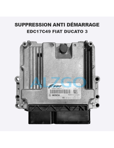 SUPPRESSION ANTI DEMARRAGE EDC17C49...