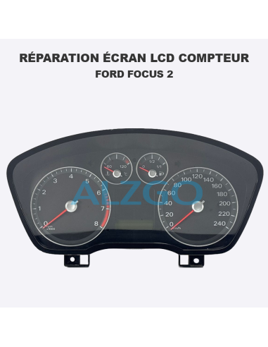 REPARATION ECRAN LCD COMPTEUR FORD...