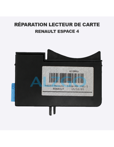 REPARATION LECTEUR DE CARTE RENAULT...
