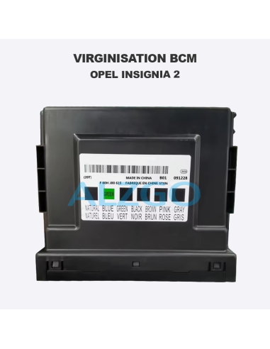 VIRGINISATION BCM OPEL INSIGNIA 2