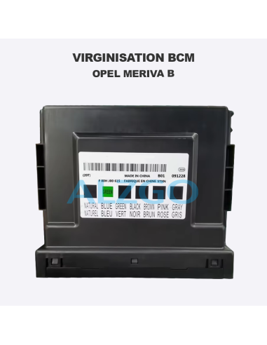 VIRGINISATION BCM OPEL MERIVA B