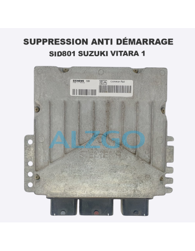SUPPRESSION ANTI DEMARRAGE SID801...