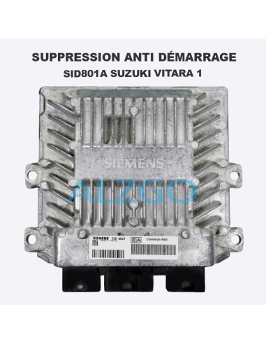 SUPPRESSION ANTI DEMARRAGE SID801A...
