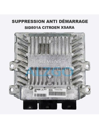 SUPPRESSION ANTI DEMARRAGE SID801A...