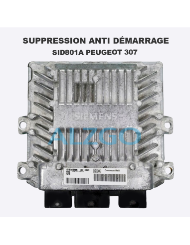 SUPPRESSION ANTI DEMARRAGE SID801A...