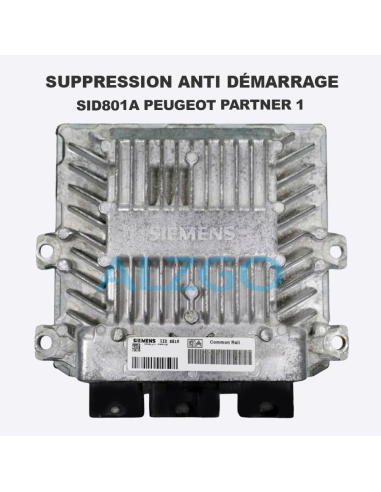 SUPPRESSION ANTI DEMARRAGE SID801A...