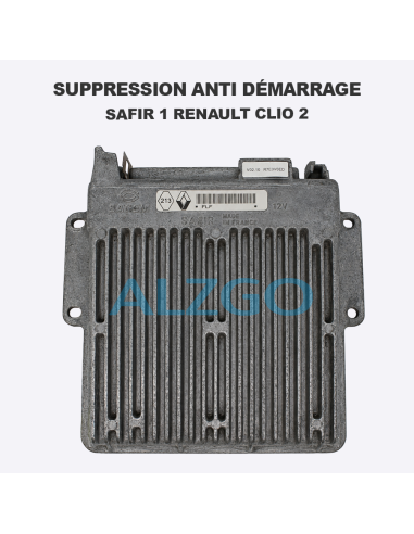 SUPPRESSION ANTI DEMARRAGE SAFIR 1...