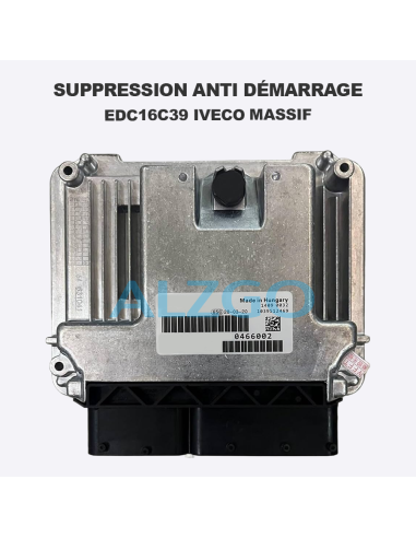 SUPPRESSION ANTI DEMARRAGE EDC16C39...