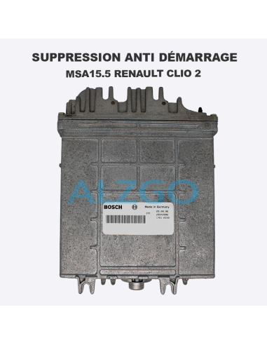 SUPPRESSION ANTI DEMARRAGE MSA15.5...