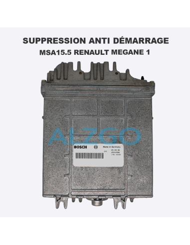 SUPPRESSION ANTI DEMARRAGE MSA15.5...