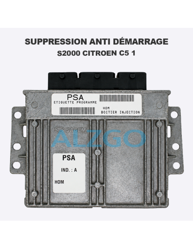 SUPPRESSION ANTI DEMARRAGE S2000...