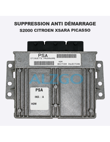 SUPPRESSION ANTI DEMARRAGE S2000...