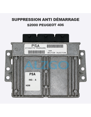 SUPPRESSION ANTI DEMARRAGE S2000...