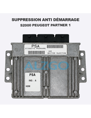 SUPPRESSION ANTI DEMARRAGE S2000...