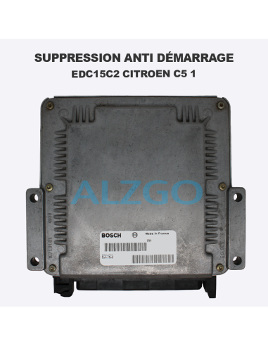 SUPPRESSION ANTI DEMARRAGE EDC15C2...