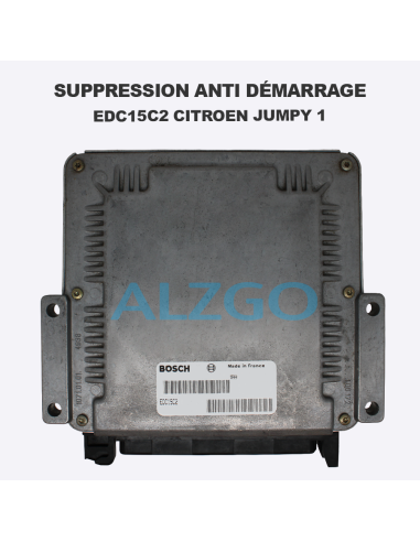 SUPPRESSION ANTI DEMARRAGE EDC15C2...