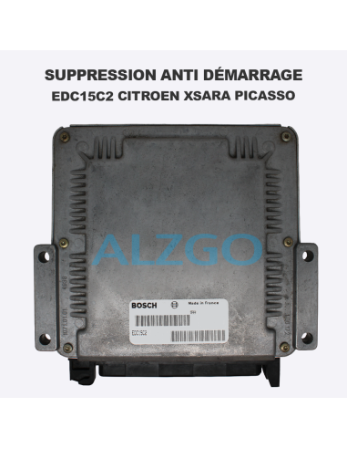 SUPPRESSION ANTI DEMARRAGE EDC15C2...