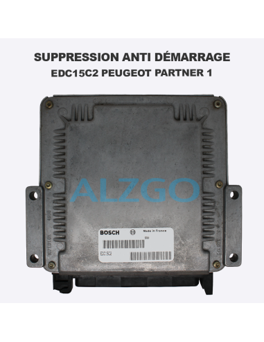 SUPPRESSION ANTI DEMARRAGE EDC15C2...
