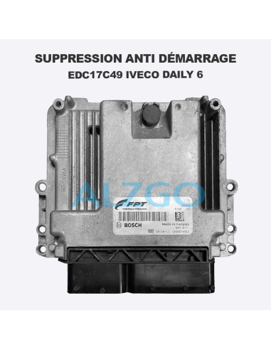 SUPPRESSION ANTI DEMARRAGE EDC17C49...