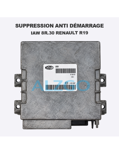 SUPPRESSION ANTI DEMARRAGE IAW 8R.30...