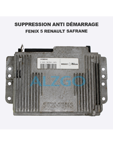SUPPRESSION ANTI DEMARRAGE FENIX 5...