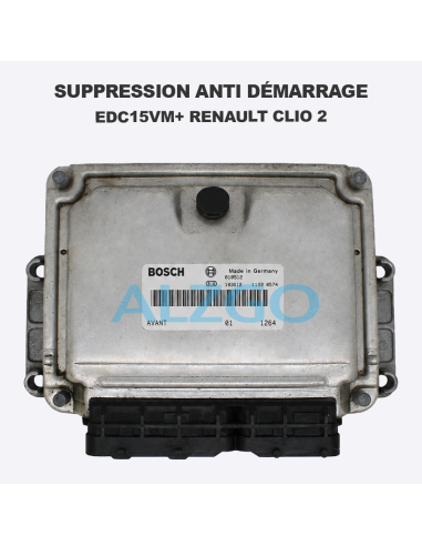 SUPPRESSION ANTI DEMARRAGE EDC15VM+...