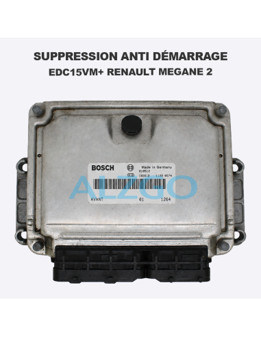 SUPPRESSION ANTI DEMARRAGE EDC15VM+...