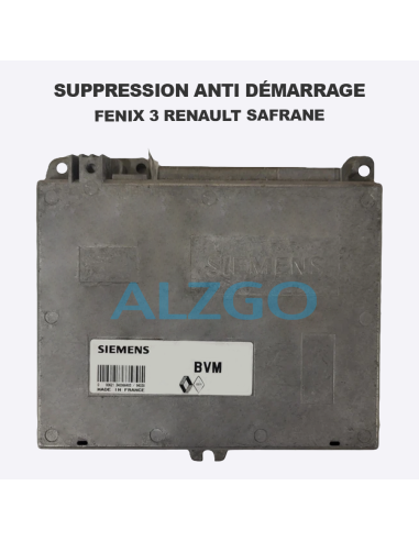 SUPPRESSION ANTI DEMARRAGE FENIX 3...