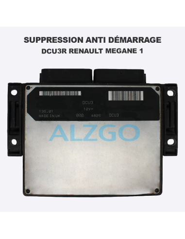 SUPPRESSION ANTI DEMARRAGE DCU3R...